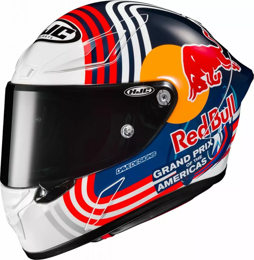 HJC RPHA1 RED BULL AUSTIN GP Integralhelm 1 HJC RPHA1 RED BULL AUSTIN GP Integralhelm