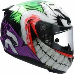 HJC RPHA11 JOKER DC COMICS Integralhelm -Vendite HJC hjc rpha11 joker dc comics integralhelm weiss gruen violett mc48 xxl 119233wgxxl 2 1