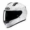 Policarbonato Casco Hjc C10 Epik Bianco Rosa