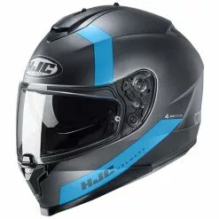 Policarbonato Casco Hjc C70 Eura Blu