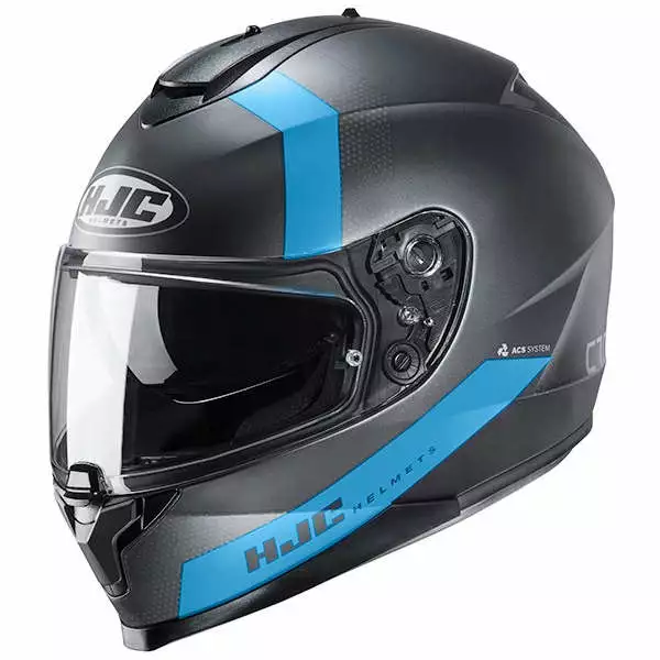 Policarbonato Casco Hjc C70 Eura Blu 1 Policarbonato Casco Hjc C70 Eura Blu