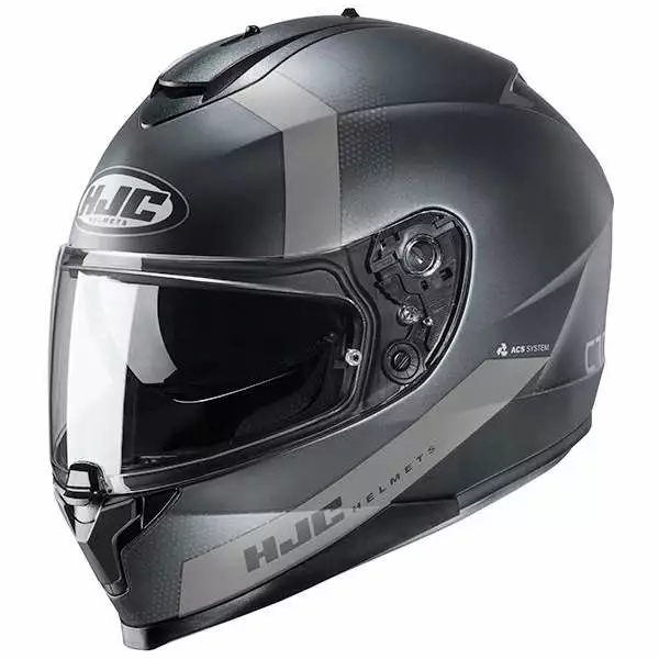 Policarbonato Casco Hjc C70 Eura Grigio 1 Policarbonato Casco Hjc C70 Eura Grigio
