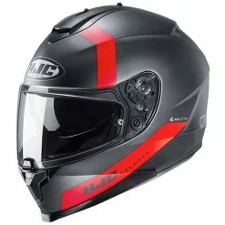Policarbonato Casco Hjc C70 Eura Rosso