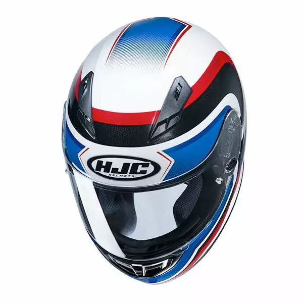 Policarbonato Casco Hjc Cs-15 Rako Rosso Blu 3 Policarbonato Casco Hjc Cs-15 Rako Rosso Blu - immagine 3
