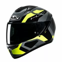 Policarbonato Casco Hjc C10 Tins Giallo Nero