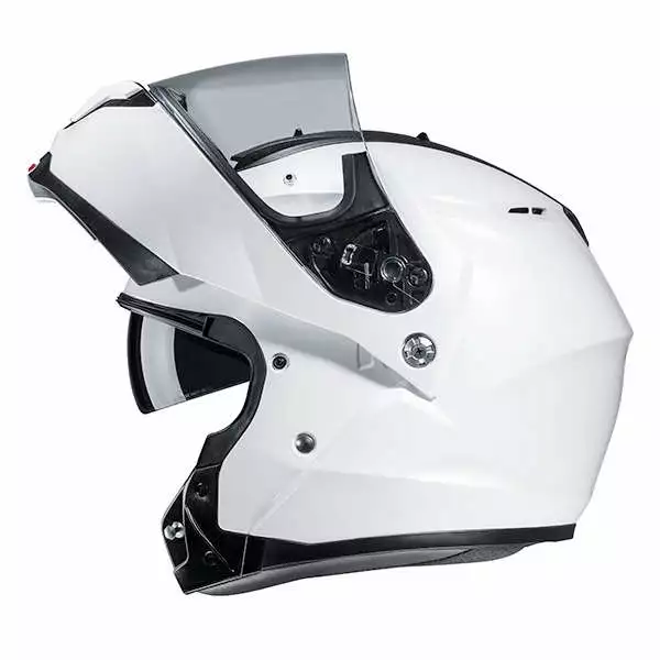 Policarbonato Casco Modulare Hjc C91 Bianco 1 Policarbonato Casco Modulare Hjc C91 Bianco