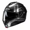 Policarbonato Casco Modulare Hjc C91 Octo Grigio Nero