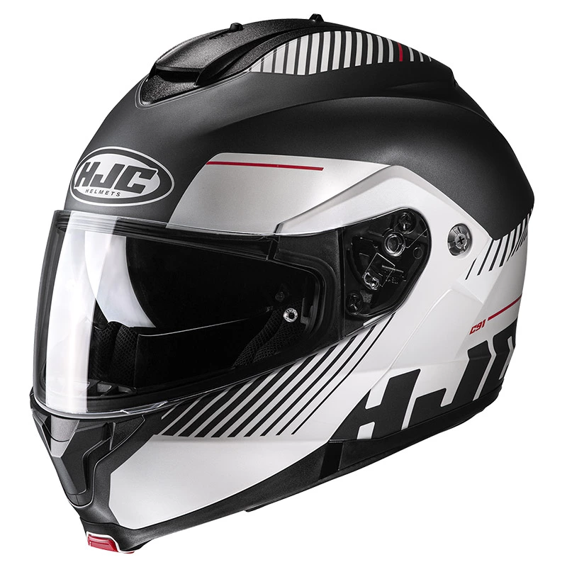 Policarbonato Casco Modulare Hjc C91 Prod Nero Grigio 1 Policarbonato Casco Modulare Hjc C91 Prod Nero Grigio