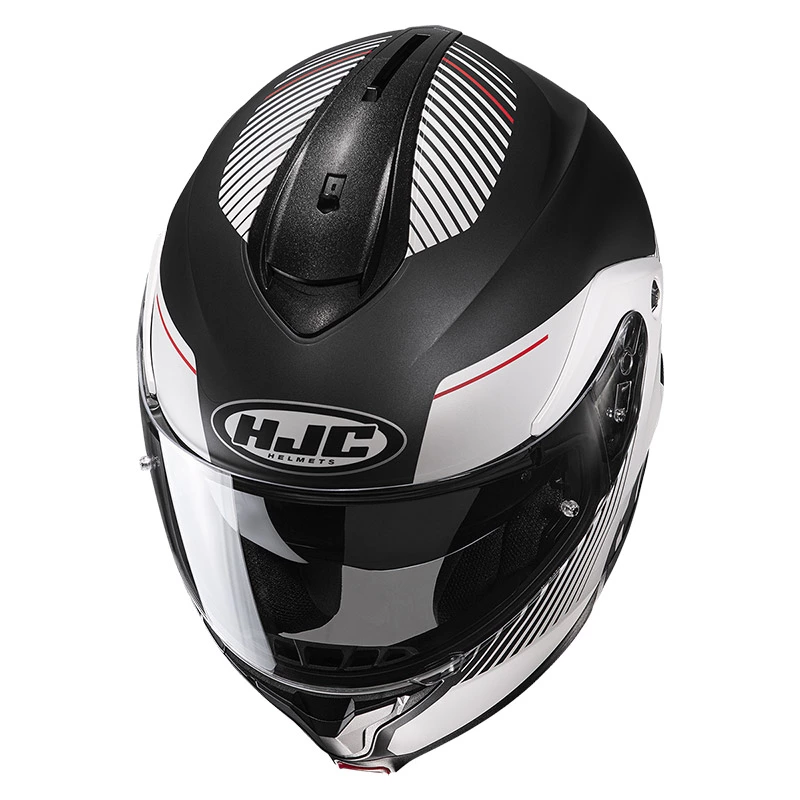 Policarbonato Casco Modulare Hjc C91 Prod Nero Grigio 3 Policarbonato Casco Modulare Hjc C91 Prod Nero Grigio - immagine 3