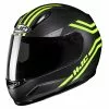 Policarbonato Casco Bimbo Hjc Cl Y Strix Nero Giallo