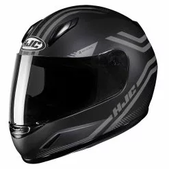 Policarbonato Casco Bimbo Hjc Cl Y Strix Nero Grigio