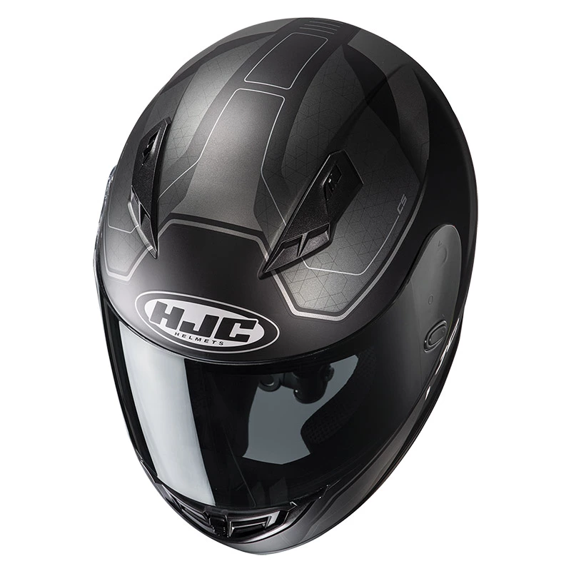 Policarbonato Casco Hjc Cs-15 Inno Grigio Nero 3 Policarbonato Casco Hjc Cs-15 Inno Grigio Nero - immagine 3