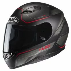 Policarbonato Casco Hjc Cs-15 Inno Grigio Rosso