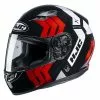 Policarbonato Casco Hjc Cs-15 Martial Rosso