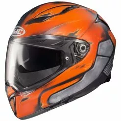 Fibra Casco Hjc F70 Deathstroke Dc Comics