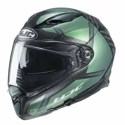 Fibra Casco Hjc F70 Dever Verde
