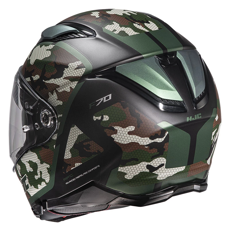 Fibra Casco Hjc F70 Katra Camo 3 Fibra Casco Hjc F70 Katra Camo - immagine 3