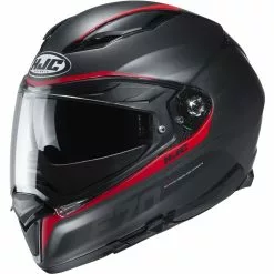 Fibra Casco Hjc F70 Feron Nero Rosso