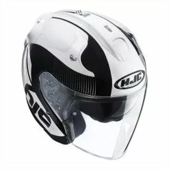Fibra Hjc Casco Fg Jet Acadia Bianco