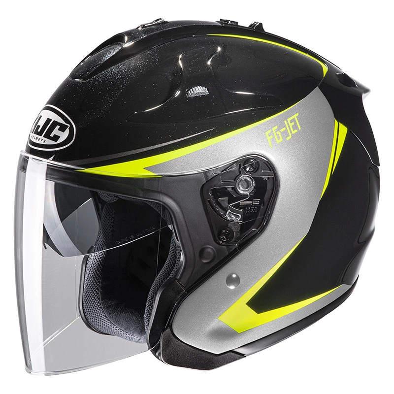 Fibra Casco Hjc Fg Jet Balin Nero Giallo 1 Fibra Casco Hjc Fg Jet Balin Nero Giallo