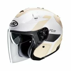 Fibra Casco Hjc Fg Jet Epen Beige Bianco