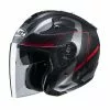 Fibra Casco Hjc Fg Jet Komina Rosso