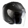 Fibra Hjc Casco Fg Jet Nero Opaco