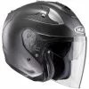 Fibra Hjc Casco Fg Jet Titanium Opaco