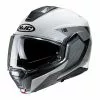 Policarbonato Casco Modulare Hjc I100 Beston Nero Grigio