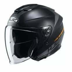 Policarbonato Casco Jet Hjc I30 Baras Nero Opaco