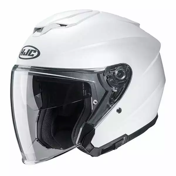 Policarbonato Casco Jet Hjc I30 Bianco Opaco 1 Policarbonato Casco Jet Hjc I30 Bianco Opaco
