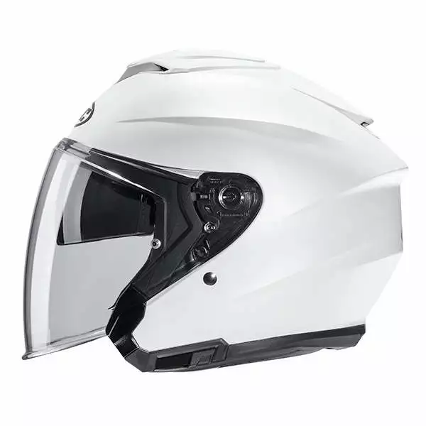 Policarbonato Casco Jet Hjc I30 Bianco Opaco 2 Policarbonato Casco Jet Hjc I30 Bianco Opaco - immagine 2