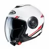 Policarbonato Casco Hjc I40 Paddy Nero Rosso