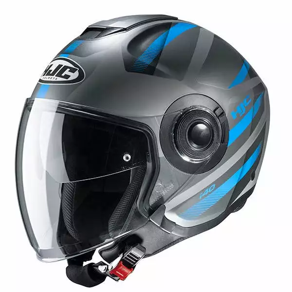 Policarbonato Casco Jet Hjc I40 Remi Blu 1 Policarbonato Casco Jet Hjc I40 Remi Blu