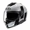 Policarbonato Casco Hjc I71 Peka Grigio Nero