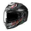 Policarbonato Casco Hjc I71 Simo Arancio Nero