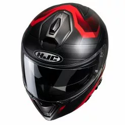 Policarbonato Casco Modulare Hjc I90 Lark Rosso Nero -Vendite HJC hjc i90 lark rosso 3