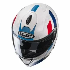 Policarbonato Casco Modulare Hjc I90 Syrex Bianco Blu 5 Policarbonato Casco Modulare Hjc I90 Syrex Bianco Blu -Vendite HJC hjc i90 syrex biancoblu 3