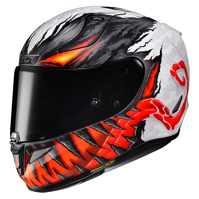 Fibra Casco Hjc Rpha 11 Anti Venom Marvel 1 Fibra Casco Hjc Rpha 11 Anti Venom Marvel