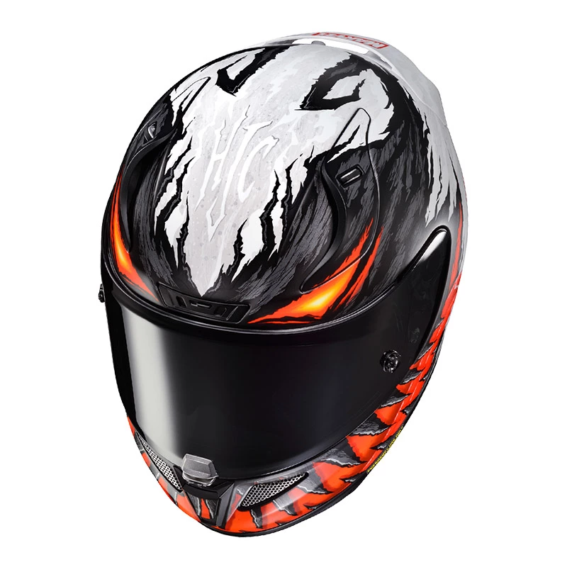 Fibra Casco Hjc Rpha 11 Anti Venom Marvel 2 Fibra Casco Hjc Rpha 11 Anti Venom Marvel - immagine 2