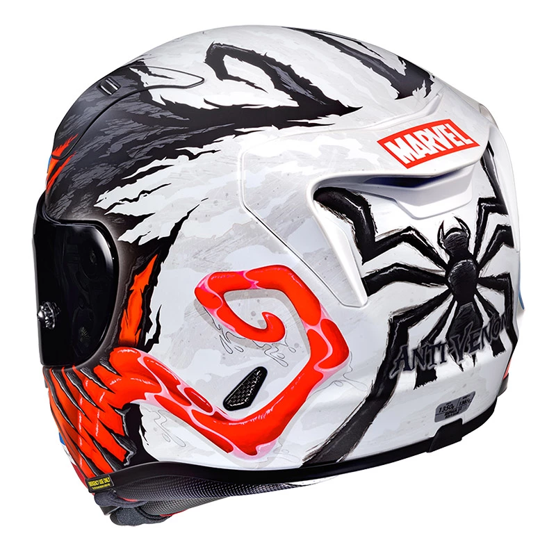 Fibra Casco Hjc Rpha 11 Anti Venom Marvel 4 Fibra Casco Hjc Rpha 11 Anti Venom Marvel - immagine 4
