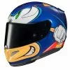 Fibra Casco Hjc Rpha 11 Sonic Sega Blu