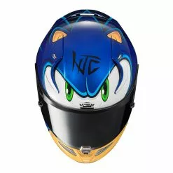 Fibra Casco Hjc Rpha 11 Sonic Sega Blu -Vendite HJC hjc rpha11 sonic sega 3