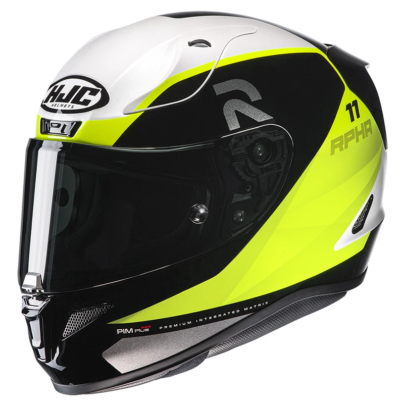 Fibra Casco Hjc Rpha 11 Texen Giallo 1 Fibra Casco Hjc Rpha 11 Texen Giallo