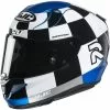 Fibra Casco Hjc Rpha 11 Misano Blu