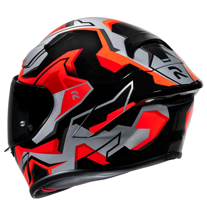 Fibra Casco Hjc Rpha 1 Nomaro Rosso 3 Fibra Casco Hjc Rpha 1 Nomaro Rosso - immagine 3