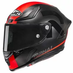 Fibra Casco Hjc Rpha 1 Senin Nero Rosso