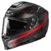 Fibra Casco Hjc Rpha 70 Erin Nero Rosso