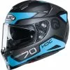 Fibra Casco Hjc Rpha 70 Shuky Blu Nero