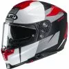 Fibra Casco Hjc Rpha 70 Terika Bianco Rosso